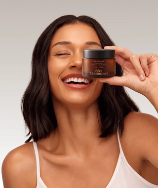 Model using Barrier Cream