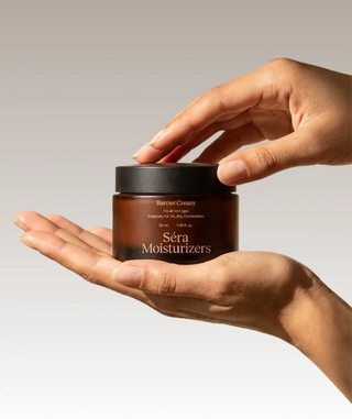 Barrier Cream in a styled setting