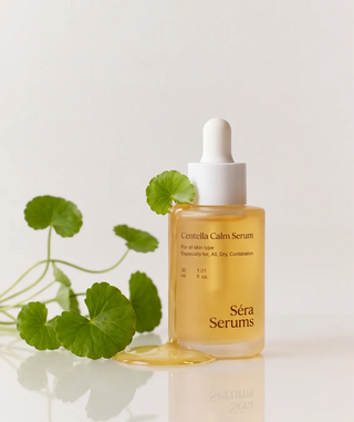 Centella Calm Serum dans une mise en scène