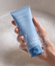 Cloud Gel Cleanser applied to skin