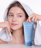Model using Cloud Gel Cleanser
