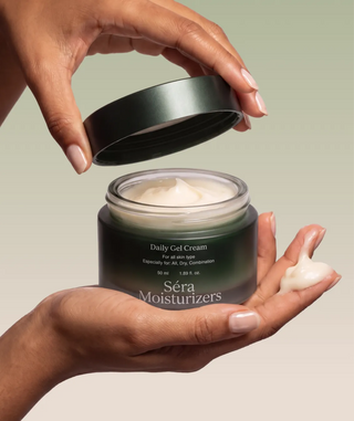 Daily Gel Cream in a styled setting