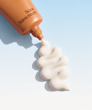 Daily Sheer Fluid SPF 50 applied to skin