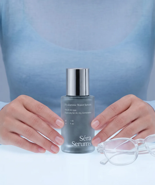 Hyaluronic Water Serum in a styled setting