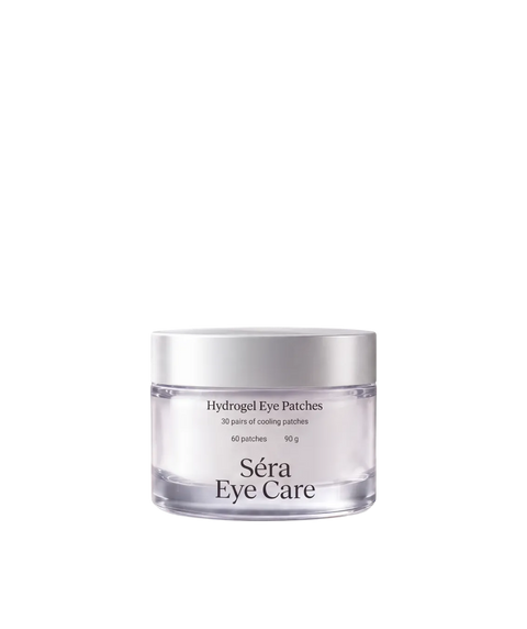 Hydrogel Eye Patches jar, product shot