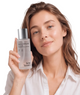 Model using Mugwort Calming Mist