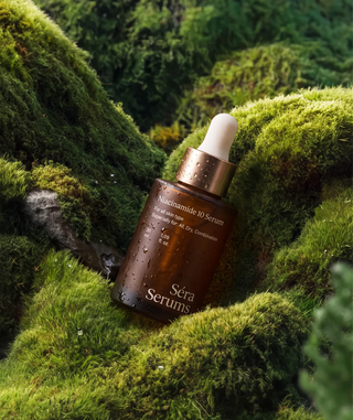 Niacinamide 10 Serum in a styled setting