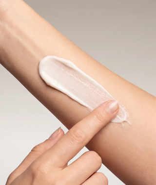 Overnight Rice Mask applied to skin