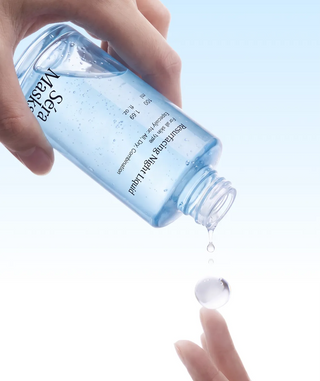 Resurfacing Night Liquid applied to skin