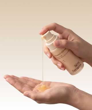 Vitamin C 15 Serum applied to skin